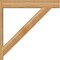 Ekena Millwork Traditional Block Rough Sawn Outlooker, Western Red Cedar, 8"W x 48"D x 48"H OUT08X48X48TRA05RWR - alternate 3